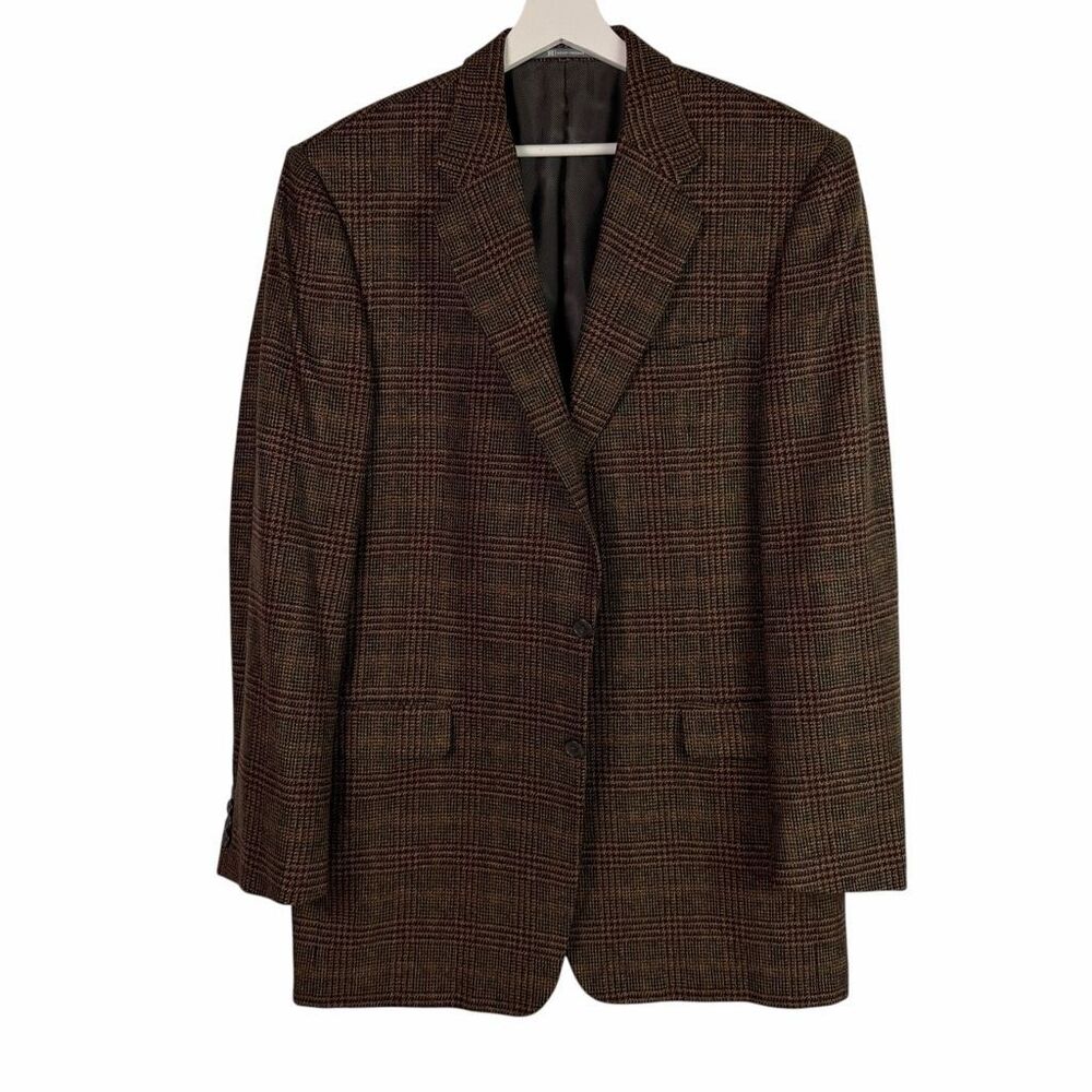 Hickey Freeman Pure Cashmere Madison Sports Coat 42 Long